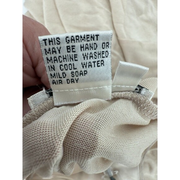 WinterSilks Beige Long Sleeve Blouse - Picture 10 of 10